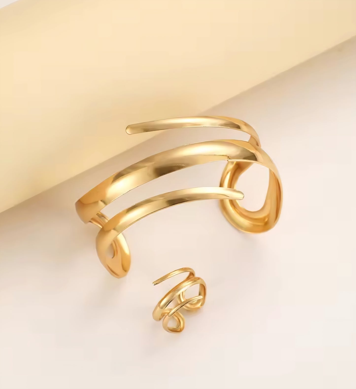 Line Bracelet & Ring