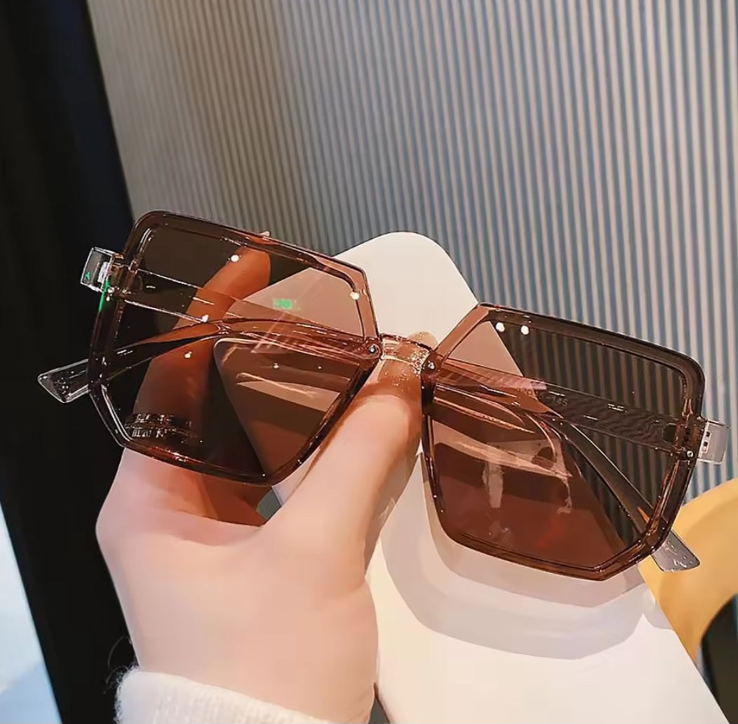 Retro Polygon Sunglasses